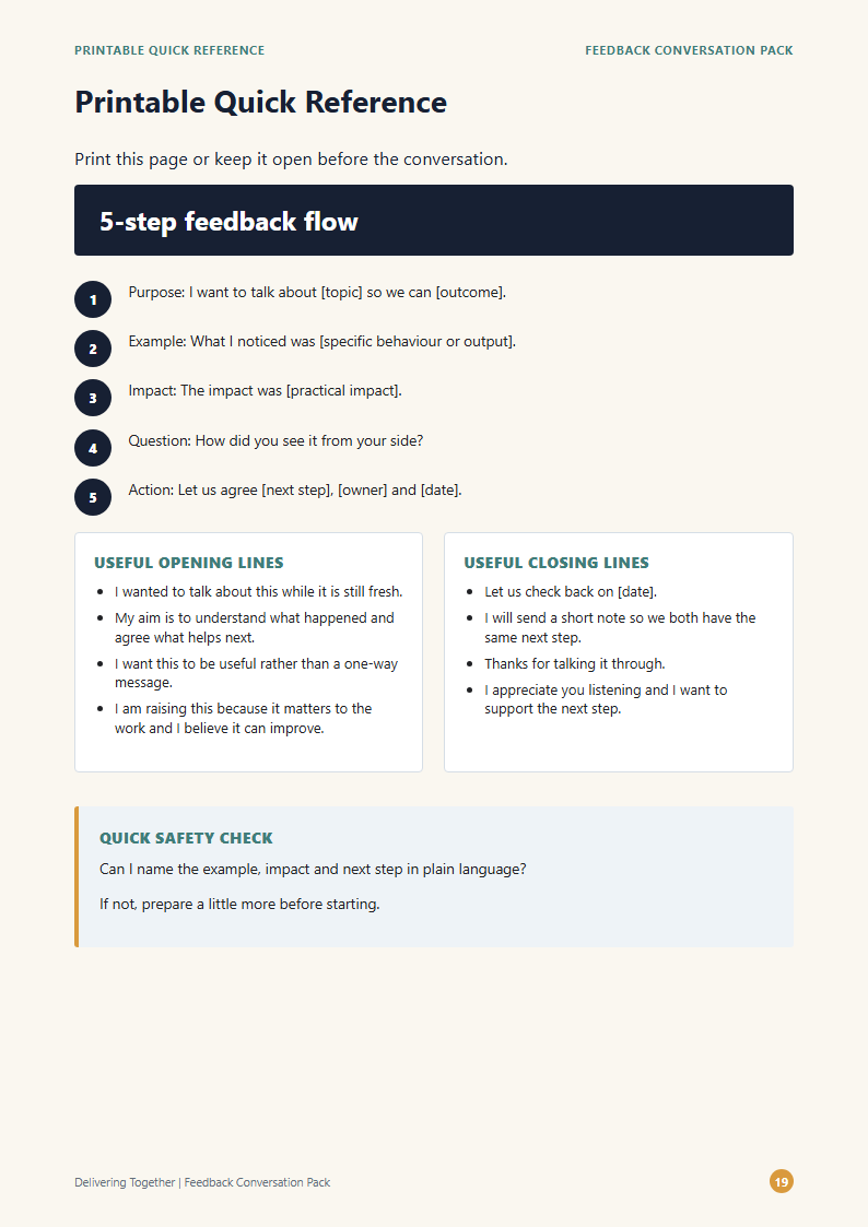 Preview of the printable quick reference PDF